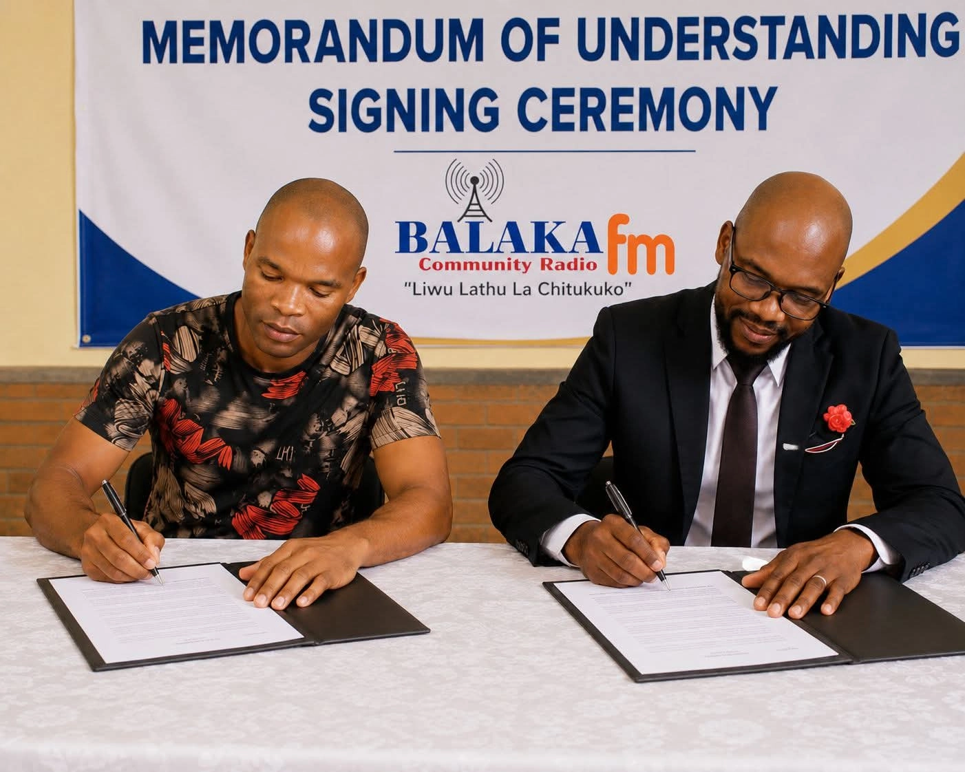 BCR memorandum signing ceremony